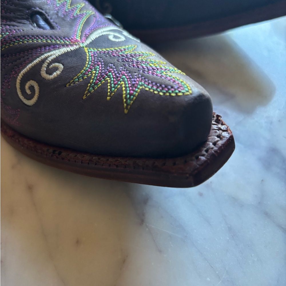 Tony Lama Vacquero Cowgirl Boots Size 7.5 - Like New! - Picture 10 of 10